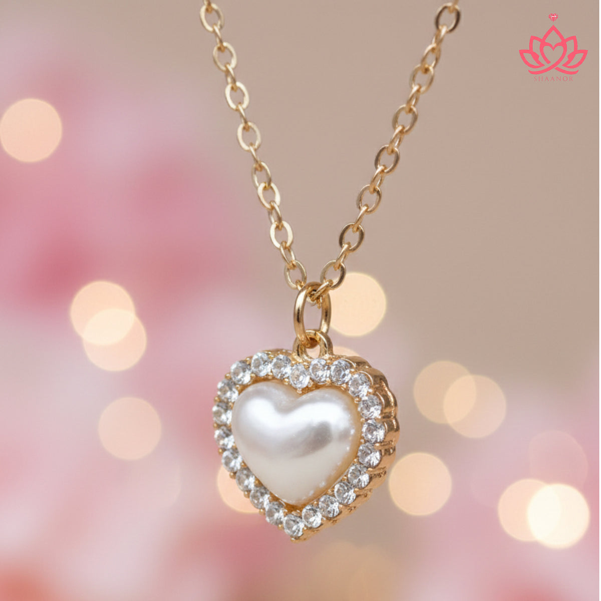Luxury Heart Pendant Necklace with Preserved Rose Gift Box – Perfect Romantic Gift