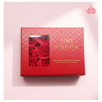 Luxury Heart Pendant Necklace with Preserved Rose Gift Box – Perfect Romantic Gift